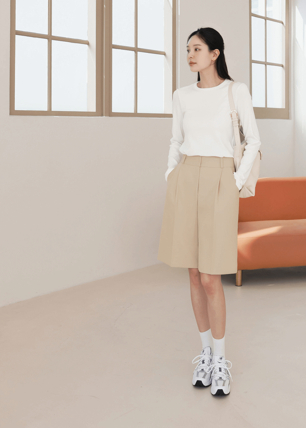 Basic Soft Modal Crew Neck T-Shirt
