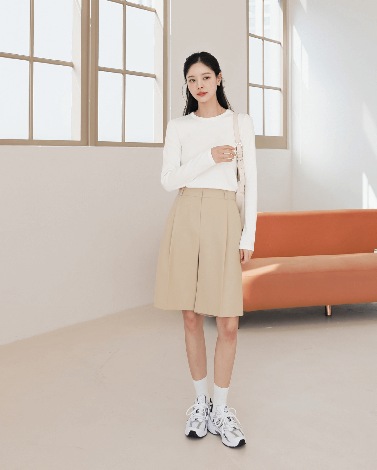 Basic Soft Modal Crew Neck T-Shirt