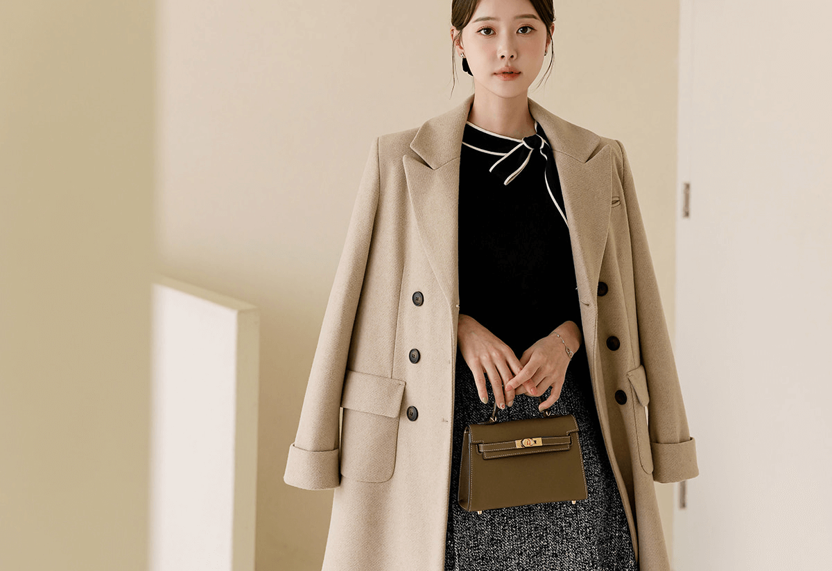 Ribbon-Accent Knit with Contrast Details