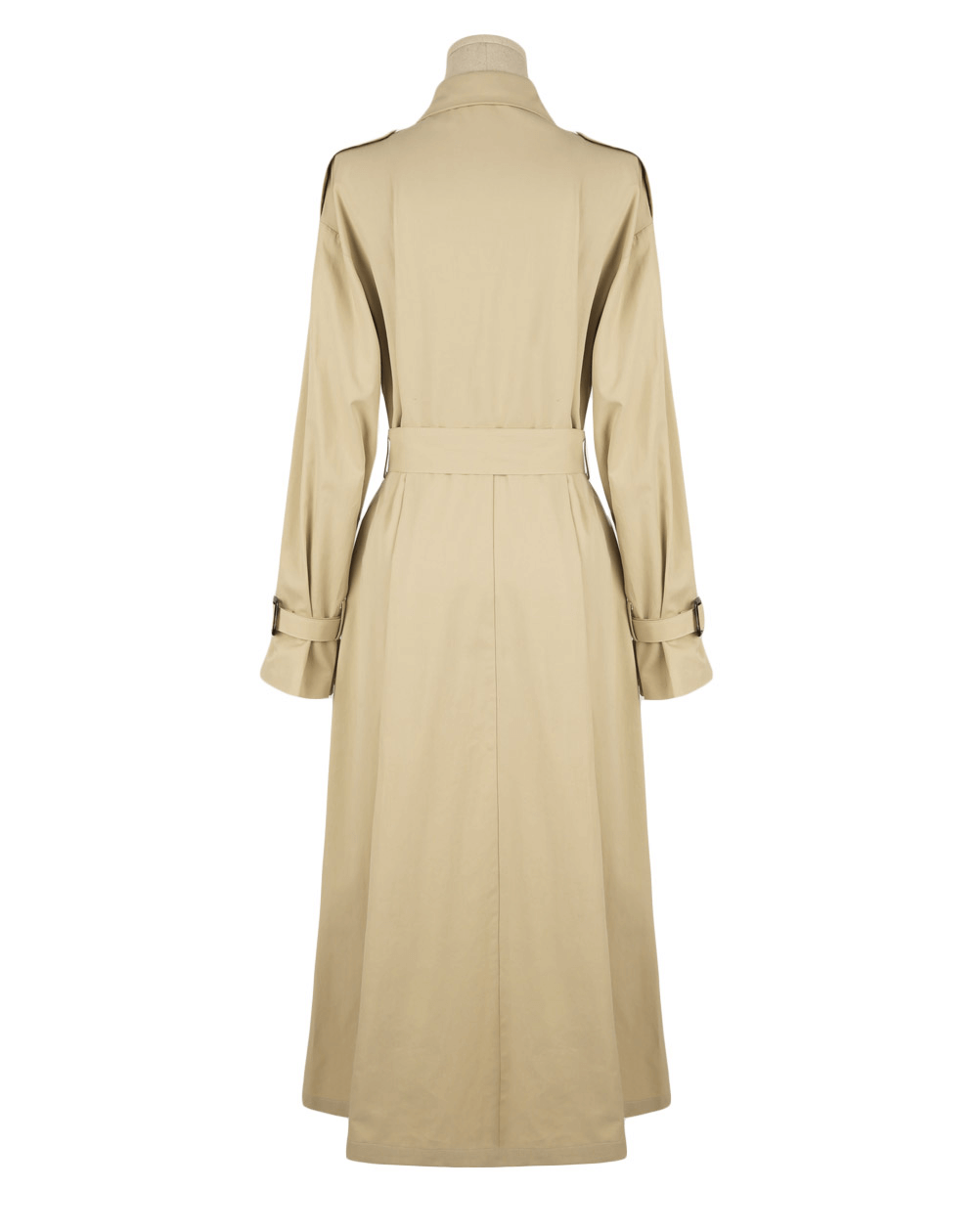 Elegant Modern Charm Trench Belt Dress