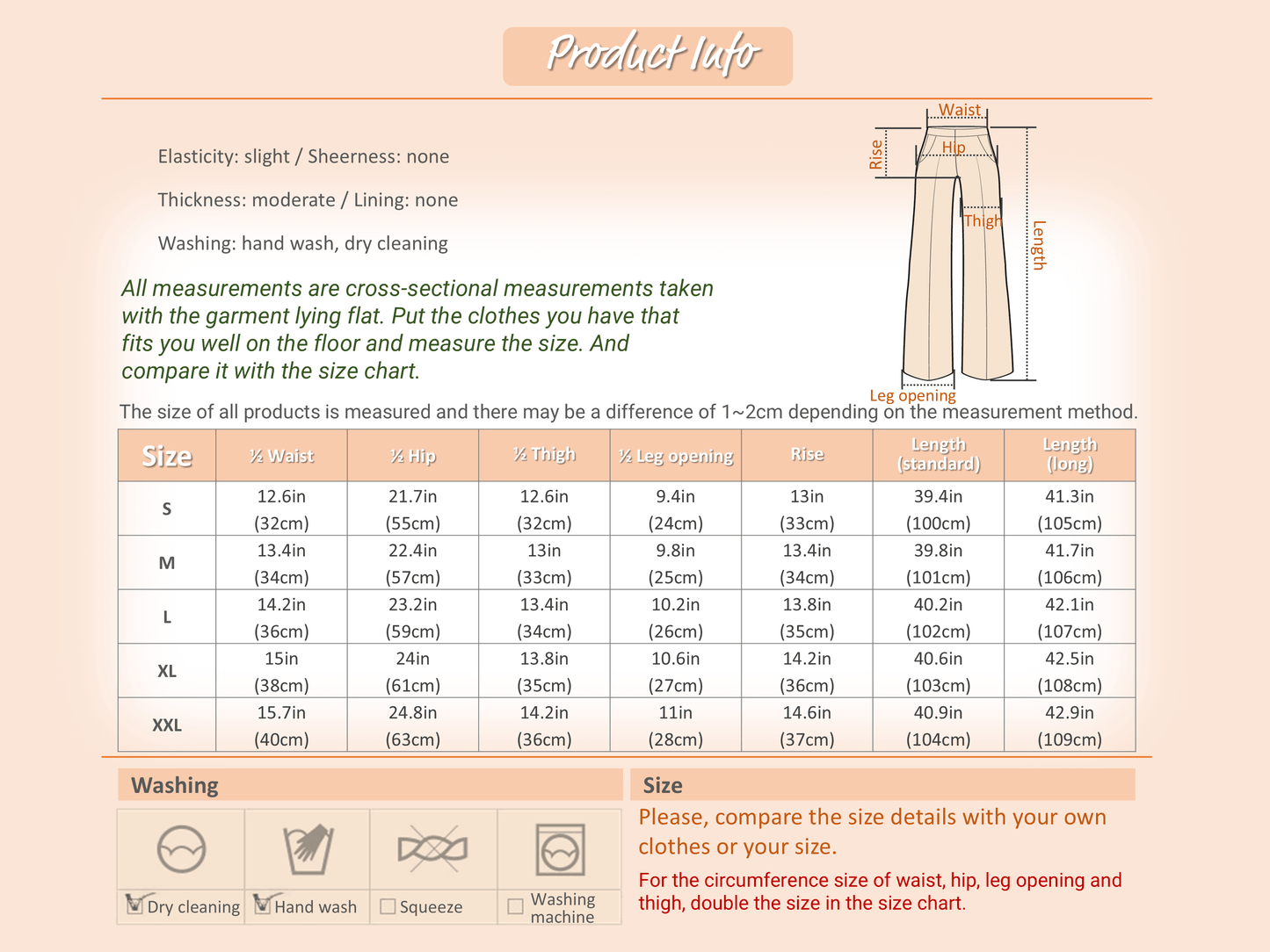 Tailored Pintuck Wide-Leg Slacks with Back Elastic