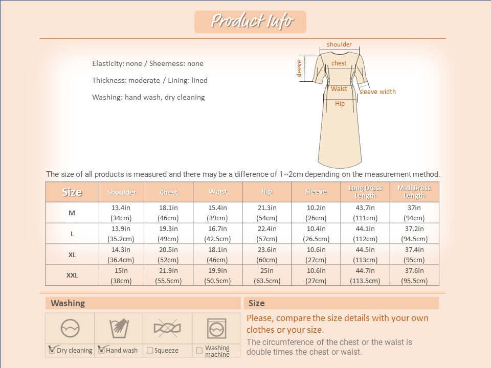 Puff Sleeve Button Long Dress with Belt / Korean Style Elegant Feminin Shirtdress / Short Sleeve Spring Summer Midi Dress / Plus Size Dress