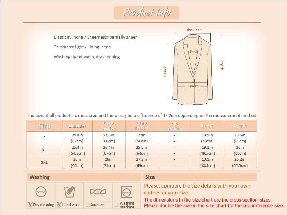 Korean Style Short Jacket Blouse / Spring Summer Top Jacket with Belt / Everyday Soft Jacket