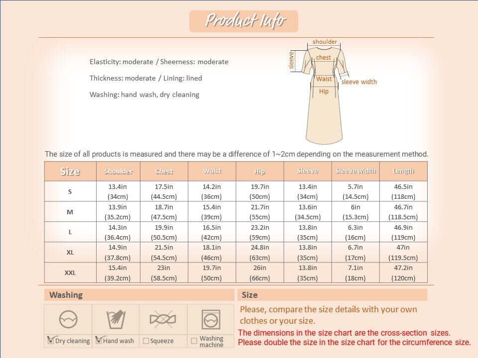 V Neck Puff Sleeve Eyelet Lace Button Long Dress / Korean Style Elegant Feminin Shirtdress / Short Sleeve Midi Dress in Navy Color
