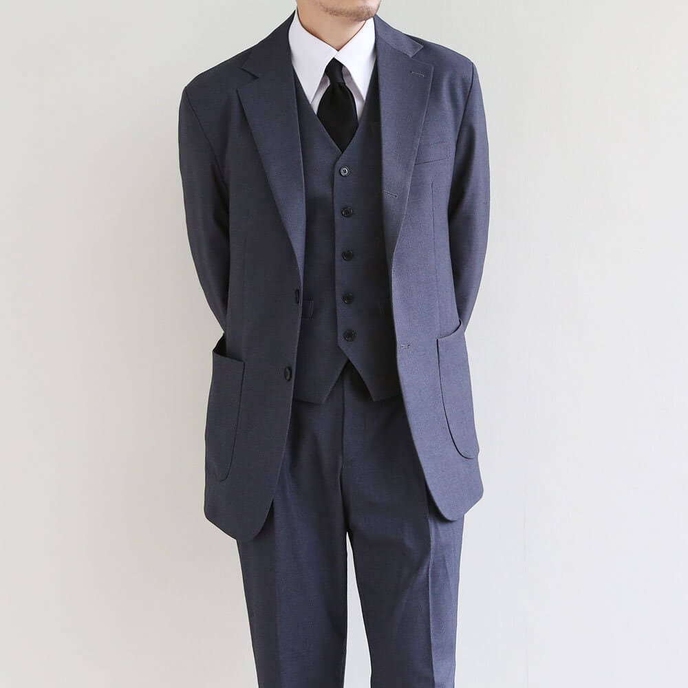 Basic Men's Suit Pants in Gray Color / Dress Trousers