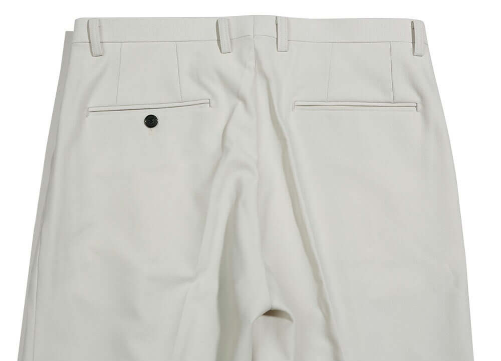 Basic Men's Suit Pants in Ivory Color / Dress Trousers