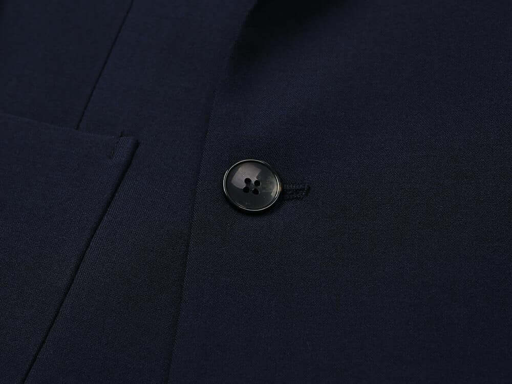 Basic Overfit Men's Double Breasted Suit Jacket in Navy Color / Double Breasted Blazer Jacket