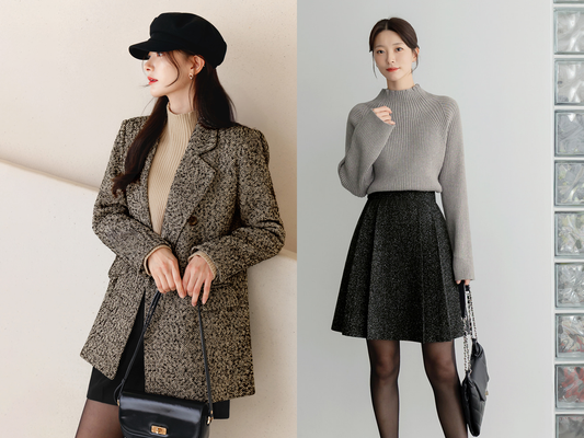 Soft Ribbed Longline Knit Top with Cozy Half‑Neck Fit