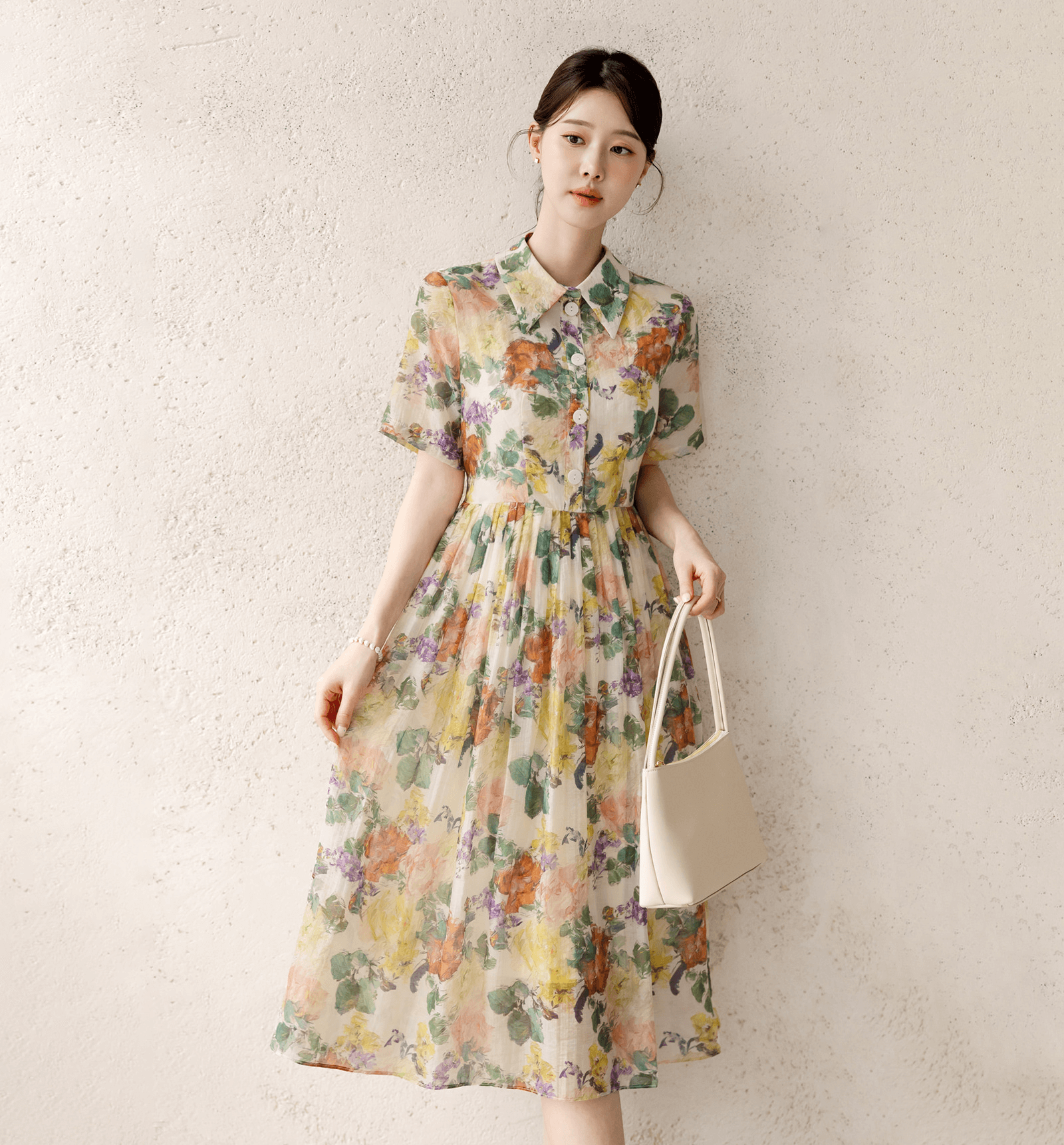 [ZEROPLANET] HARUNA RIBBON PUFF DRESS 2colors 韓国人気 93b7e44f01891000887aa8bf000000