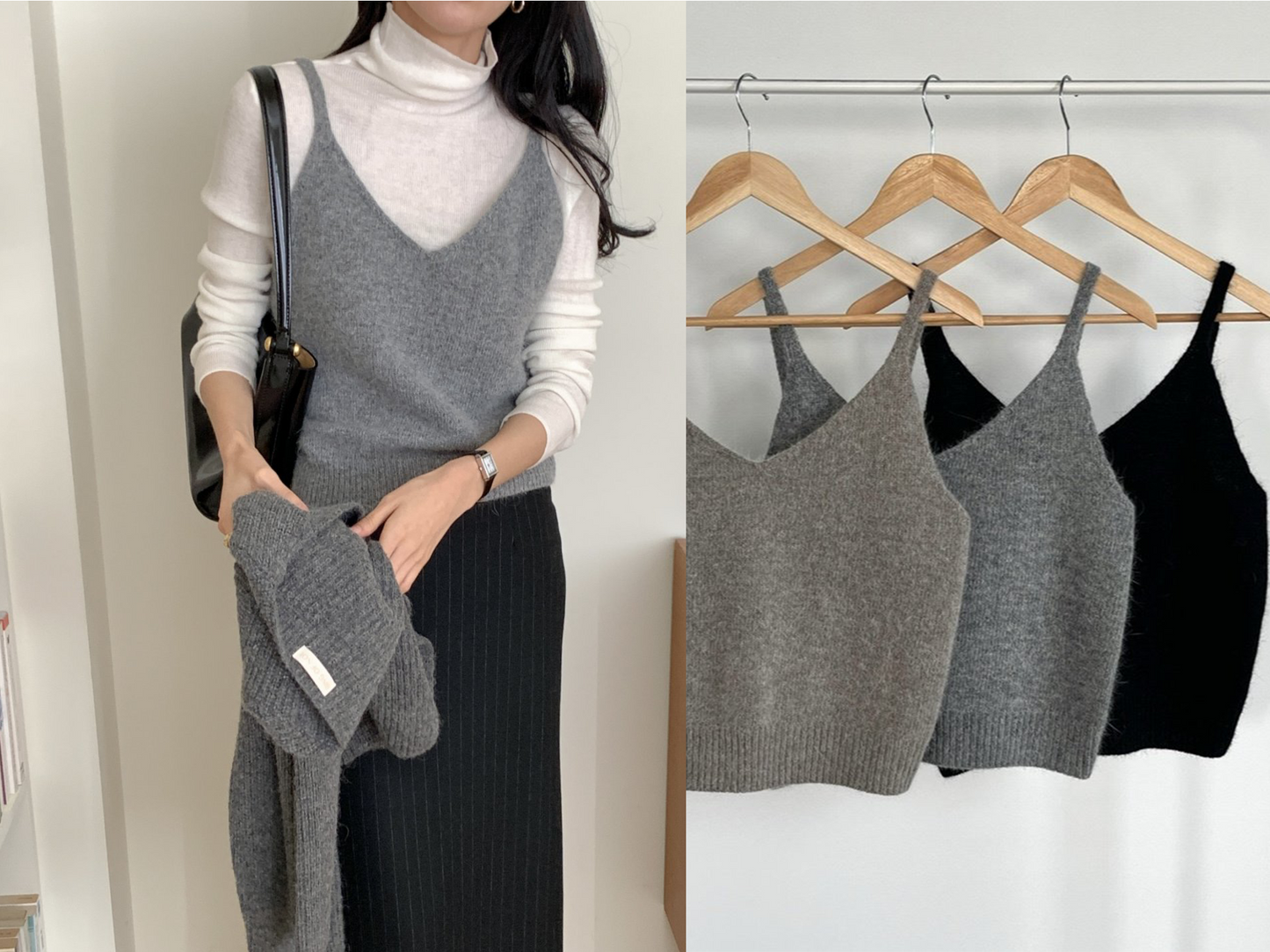 Bustier-Style Knit Top for Effortless Styling