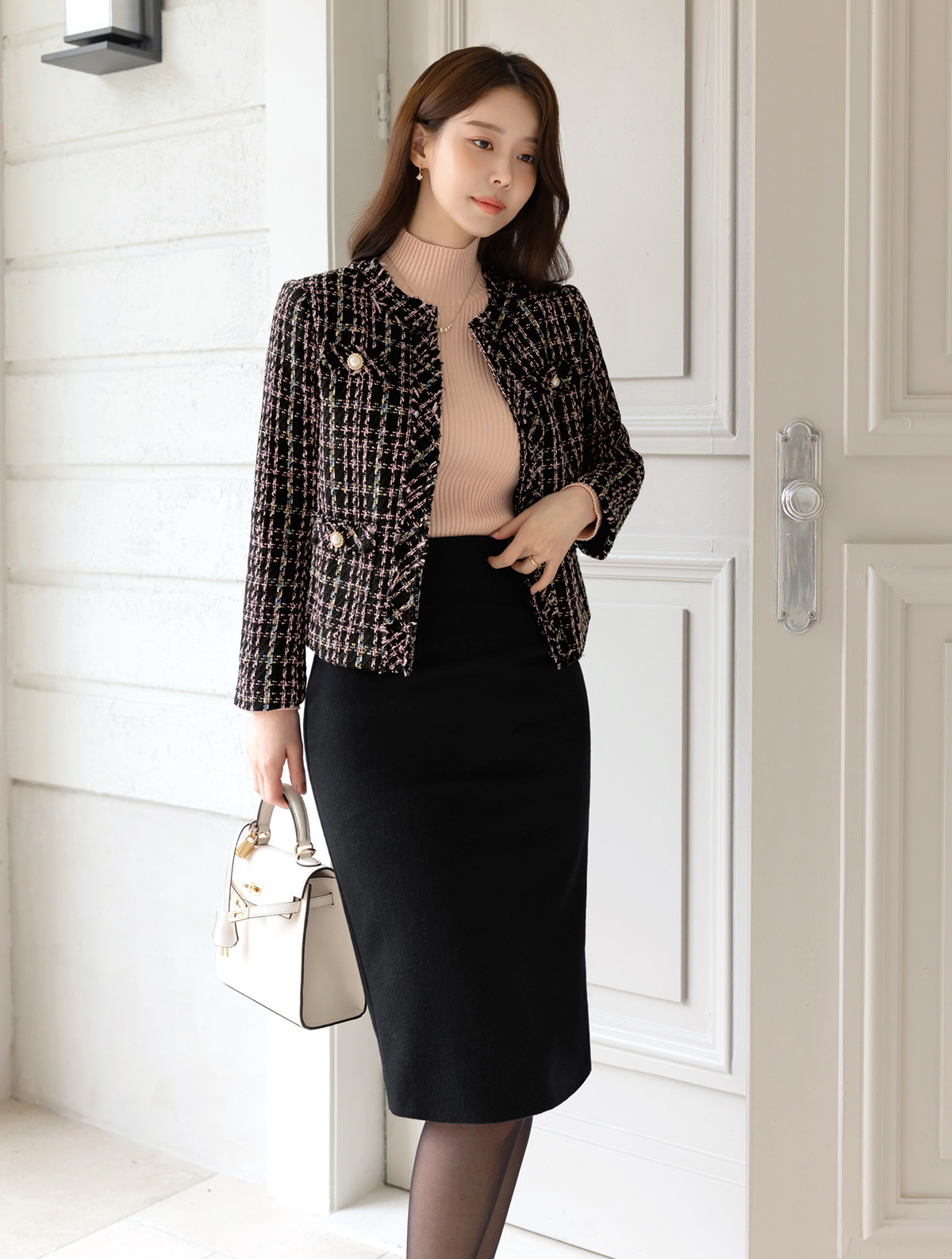 Cozy Ribbed Turtleneck Knit Top for Effortless Winter Layering