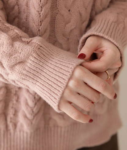 Cozy Cable Knit Sweater