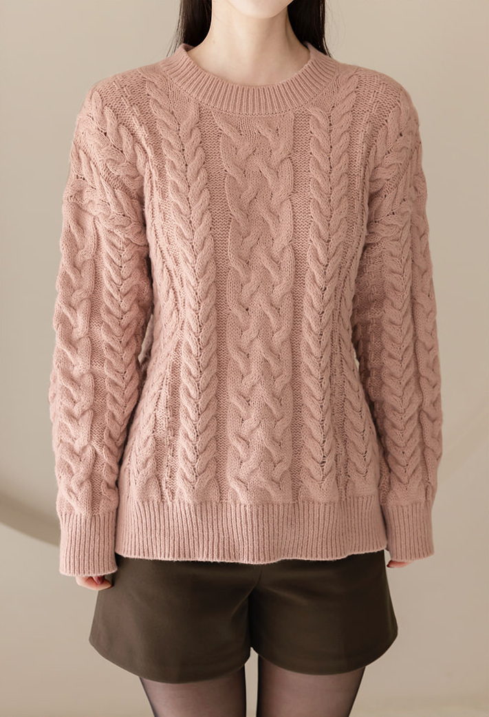 Cozy Cable Knit Sweater