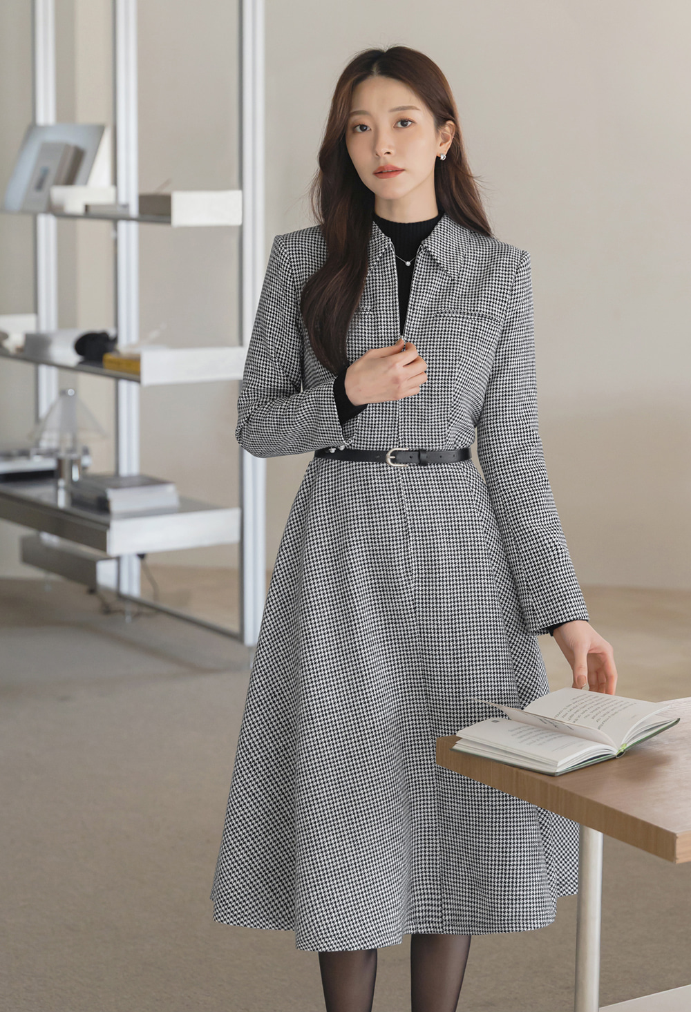 Soft Mock Neck Knit Top with Comfortable Everyday Fit