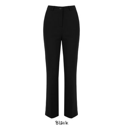 Warm Slim Fit Pants with Brushed-Lined Stretch Fabric