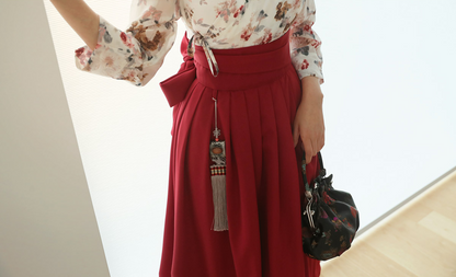 Basic Demure Modern Hanbok Wrap Skirt