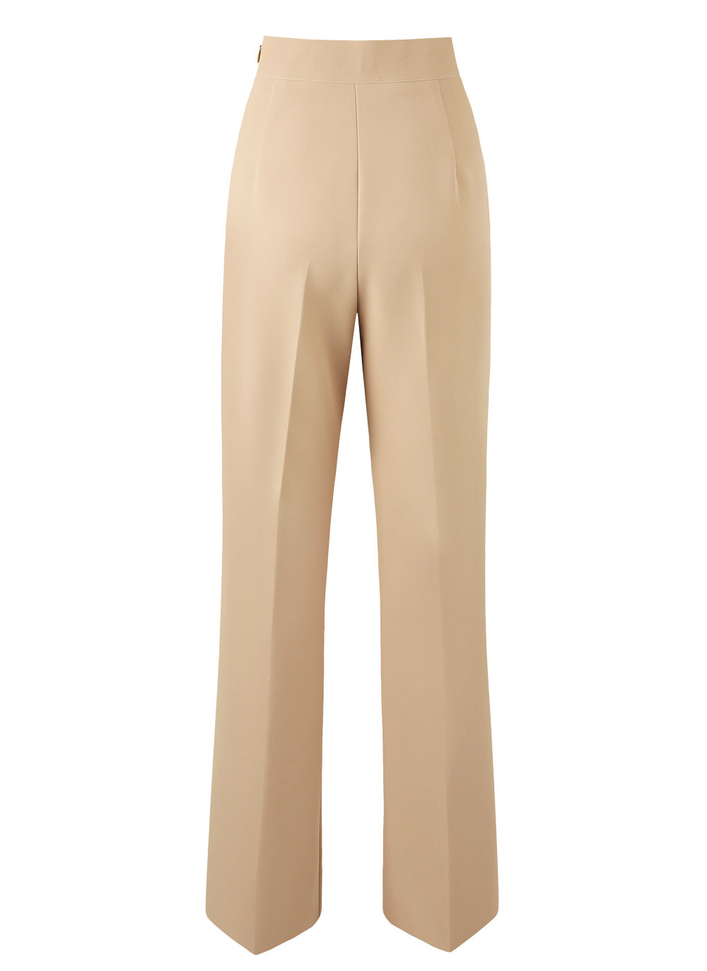 Perfect-Fit High-Waisted Bootcut Trousers with a Sleek Side-Zip Design