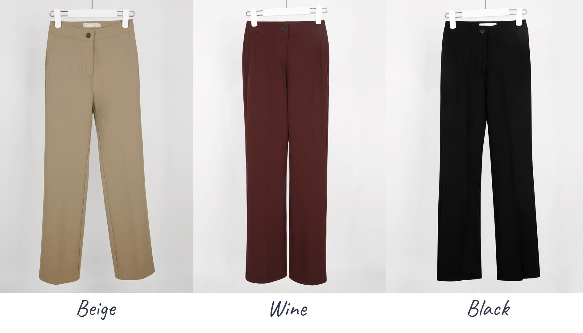 Basic Slimfit Spandex Pants for Women / Korean Style Pants / Comfortable Casual Office School Pants for Spring, Fall