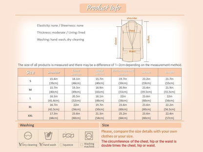 Elegant Tweed Jacket Blazer/ Korean Style Classic Cardigan Autumn Blazer / Long Sleeve Soft Jacket