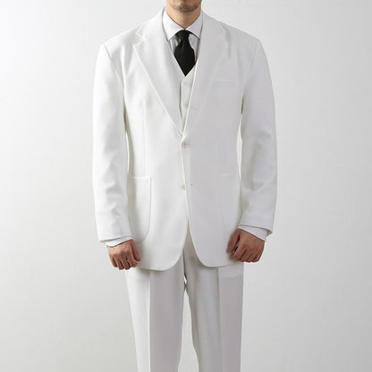 Classic Fit Men's Basic Single Suit Jacket in Ivory Color / Single Breasted Jacket