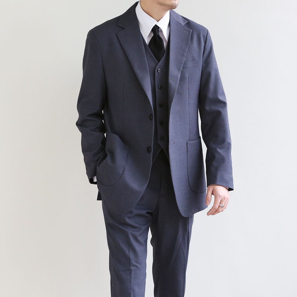 Basic Men's Suit Pants in Gray Color / Dress Trousers