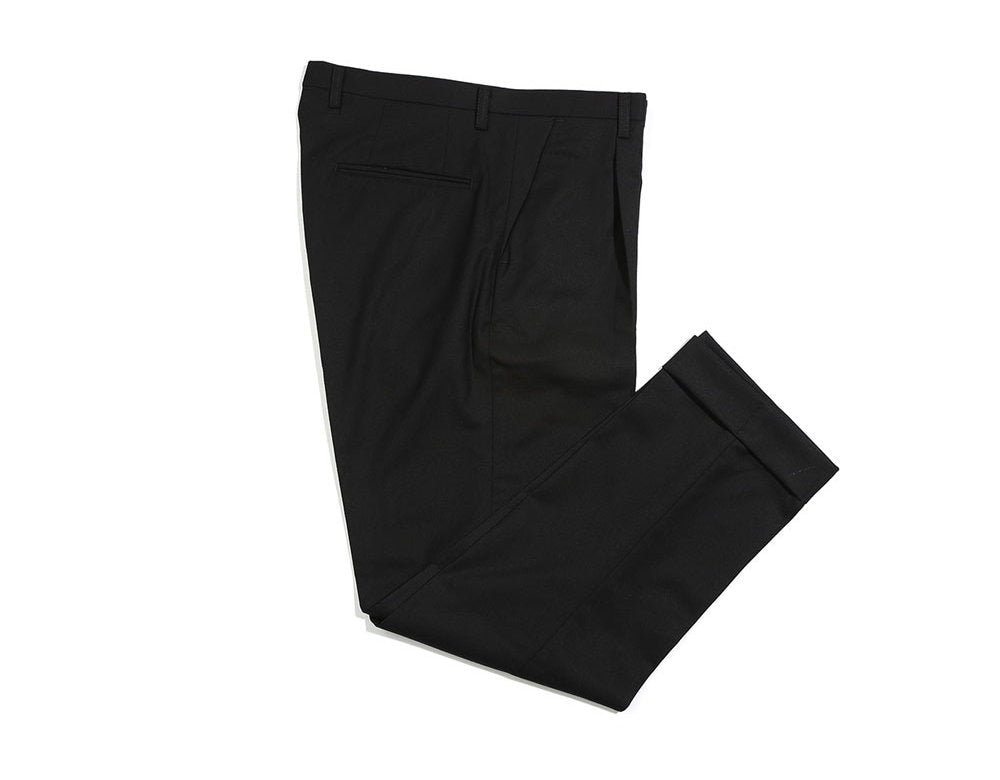 Basic Men's Suit Pants in Black Color / Dress Trousers