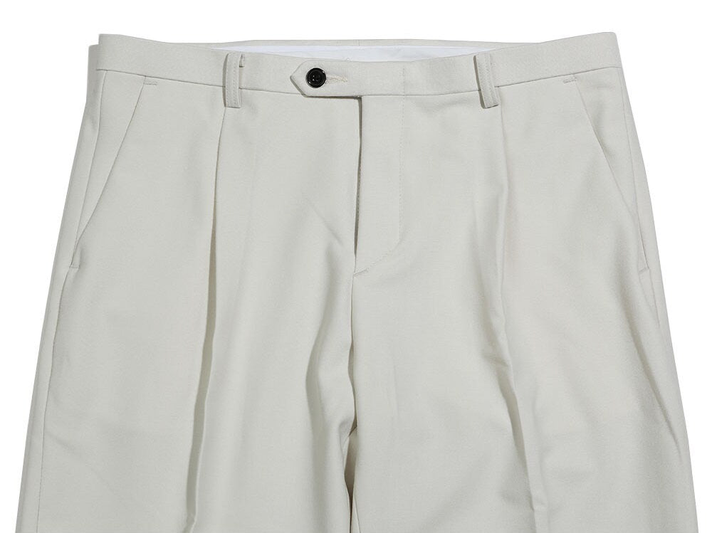 Basic Men's Suit Pants in Ivory Color / Dress Trousers