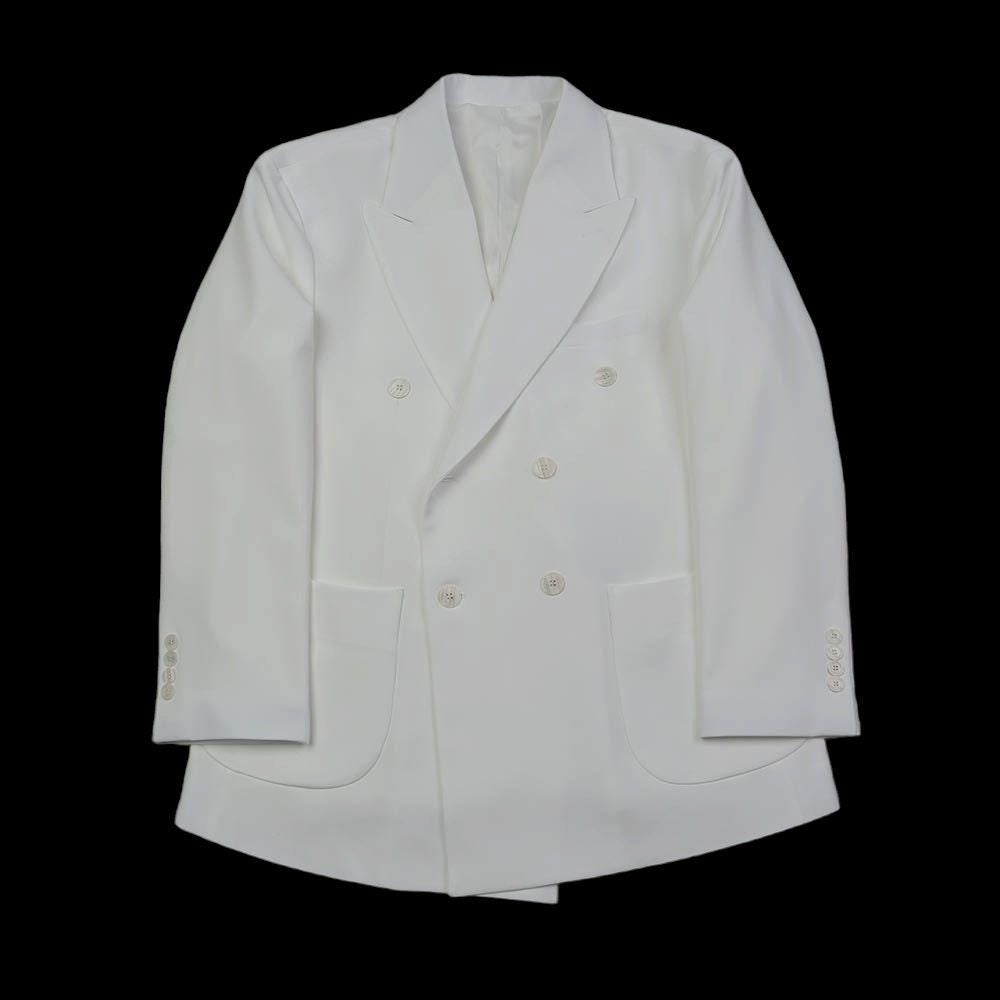 Classic Fit 3-Piece Men's Besic Double Breasted Suit Jacket/Vest and Pants Set in Ivory/Double Breasted Blazer, Pants and Vest 3 piece Suits