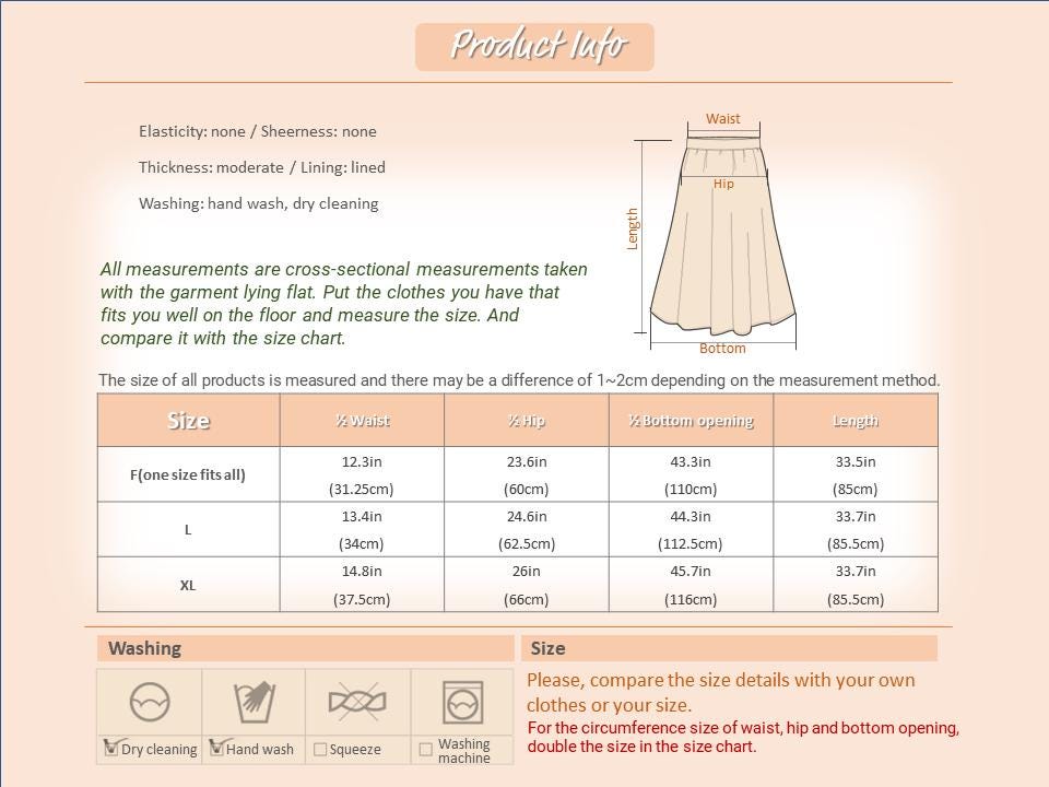 Elegant Feminin Elastic Waist Band Flare Skirt / Korean Style Party Dress Skirt / Spring Fall Daily Dressy Midi Skirt