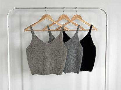 Bustier-Style Knit Top for Effortless Styling