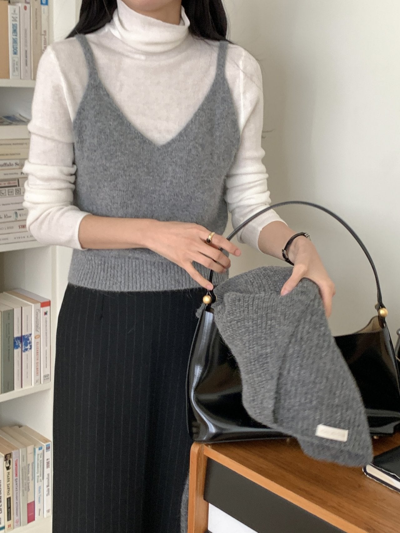 Bustier-Style Knit Top for Effortless Styling